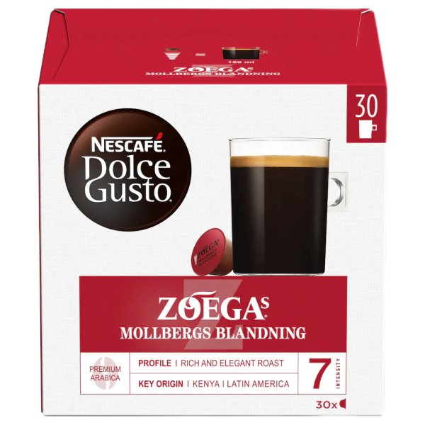 ZOÉGAS MOLLBERGS BLANDNING KAFFE 30-PACK